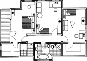 Grundrissplan Dachgeschoss