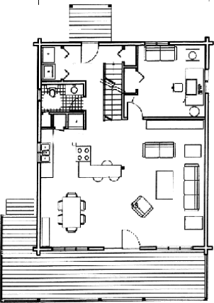 Grundrissplan Erdgeschoss