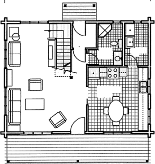 Grundrissplan Erdgeschoss