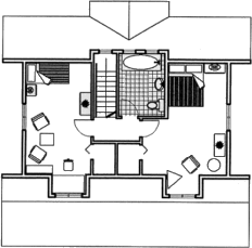 Grundrissplan Dachgeschoss