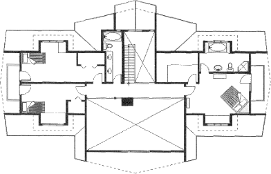 Grundrissplan Dachgeschoss