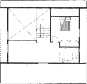 Grundrissplan Dachgeschoss