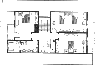 Grundrissplan Dachgeschoss