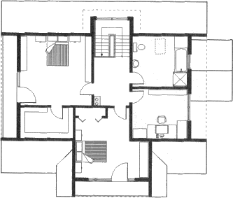 Grundrissplan Dachgeschoss