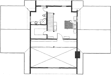 Grundrissplan Dachgeschoss