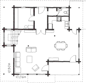 Grundrissplan Erdgeschoss