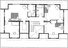Grundrissplan Dachgeschoss