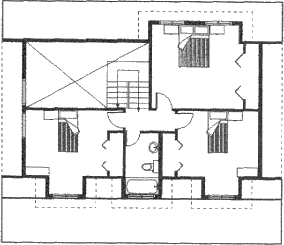 Grundrissplan Dachgeschoss
